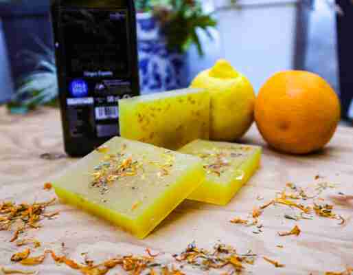 jabon aceite miel y citricos