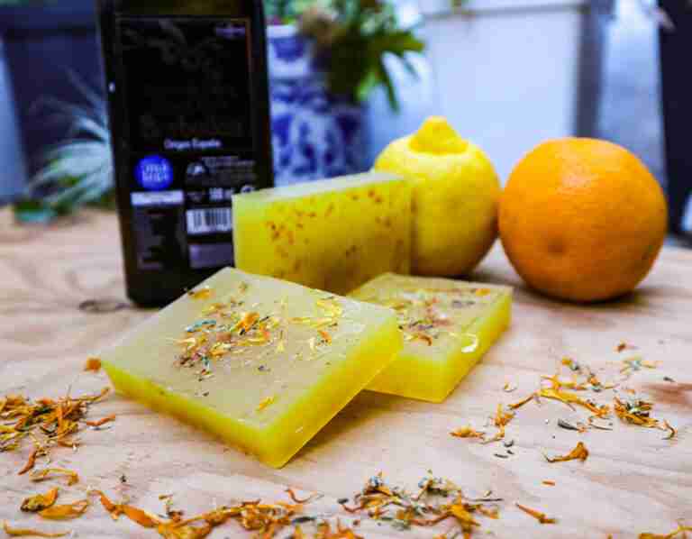 jabon aceite miel y citricos