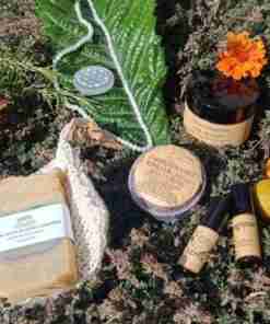 Productos naturales y ecológicos en exterior.