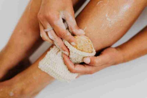Bolsa de sisal exfoliante