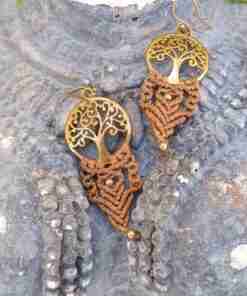 Pendientes Gaia Ocre