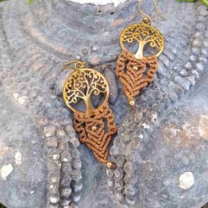 Pendientes Gaia Ocre