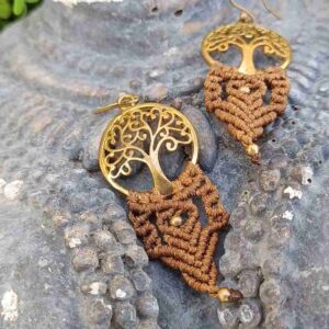 Pendientes Gaia Ocre