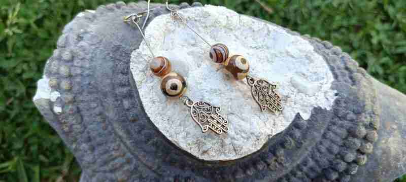 Pendientes Hamsa