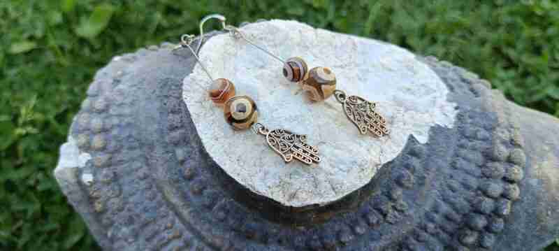 Pendientes Hamsa