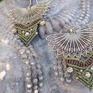 Pendientes Tritón Rojo