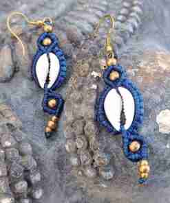 Pendientes Tritón Azul