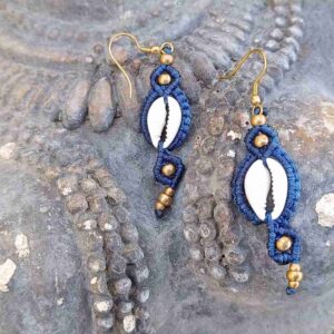 Pendientes Tritón Azul